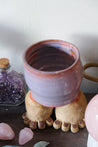 Lavender & Rose Quartz Ceramic Toe Planter