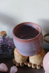 Lavender & Rose Quartz Ceramic Toe Planter