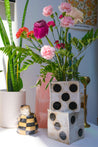 Dice Vase Holder : Geometric Elegance
