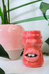 Pink/Red Gradient Lip Vase