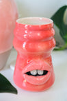 Pink/Red Gradient Lip Vase