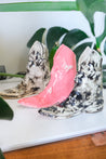 Pink Cowboy Boot Ceramic Vase