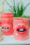 Red Heart Lip Planter