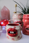 Red Lip Daisy Planter
