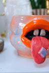 Airbrush Lip Ceramic Planter