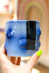 Blue Gradient Ceramic Cup