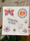 Super Sparkly LIMITED EDITION MercuryX Evolution Rainbow Decal Eye of the Moon Window Sticker