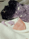 Rose Quartz Carved Eye Pyramid