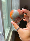 Polychrome Jasper Polished Heart Crystal #1