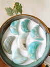 Amazonite Polished Crescent Moon Crystal