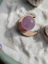 Amethyst, Crystal, Sphere, Bundle, Mini, Moon, Stand, Healing, Purifying, Display, Decoration.