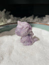 Lepidolite Unicorn Crystal Carving