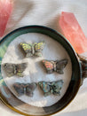 Labradorite Fire Flash Carved Crystal Butterflies