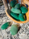 Green Aventurine Palmstone | Stone Of Opportunity | Crystal Palmstone