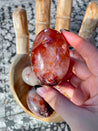Red Hematoid Quartz Crystal Palmstone