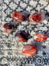 Red Hematoid Quartz Crystal Palmstone