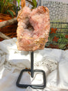 Pink Amethyst Portal Crystal Cluster with Custom Stand #2