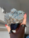 Blue Fluorite Druzy Chunk - Himalayan Mountains | High Quality | Collectors piece
