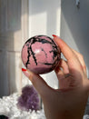 Juicy Rhodonite Crystal Sphere