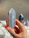 Amethyst Agate Crystal Tower