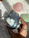 Orca Agate Polished Crystal Flame #5