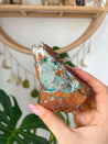 Rosasite With Calcite (Mexico)