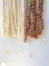Fall Celebration Macramè Bohemian Sun Catcher Mobile | Moon Crescent | Macrame Latern | Bohemian Macrame Design
