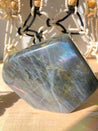 Fire Flash Self-Standing Labradorite Freeform #11