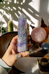 Rainbow Fluorite Tower #8
