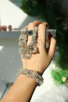 Natural Labradorite Chip Bracelet | High Flash Specimen | Stone Healing Crystal Labradorite Gemstone Gift For Her