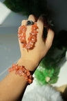 Natural Carnelian Chip Bracelet | Amazing Quality |