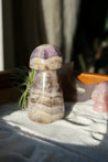 Chevron Amethyst Mushroom Crystal | Self Standing Crystal | Crystal Shroomie