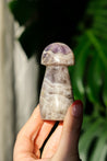 Chevron Amethyst Mushroom Crystal | Self Standing Crystal | Crystal Shroomie