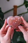 Flower Agate Heart Crystal #1