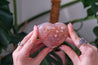 Flower Agate Heart Crystal #1