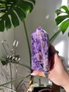 Chevron Amethyst Crystal Tower #2| Self Standing Crystal