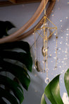 Caged Geometric Sun Catcher Mobile