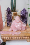 Rose Quartz Buddha Crystal Carving