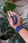 Lapis Lazuli Crystal Chip Bracelet