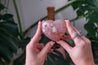 Flower Agate Heart Crystal #1