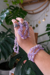 Purple Perfection: Amethyst Chip Bracelet